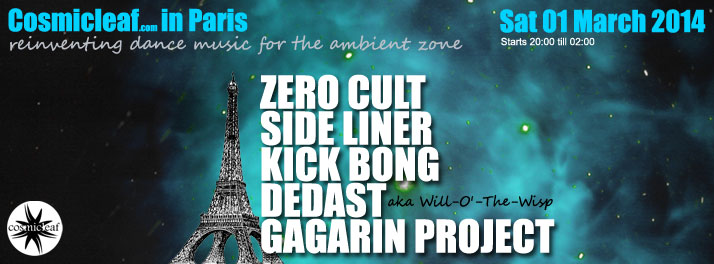 COSMICLEAF IN PARIS (Gagarin Project Event)